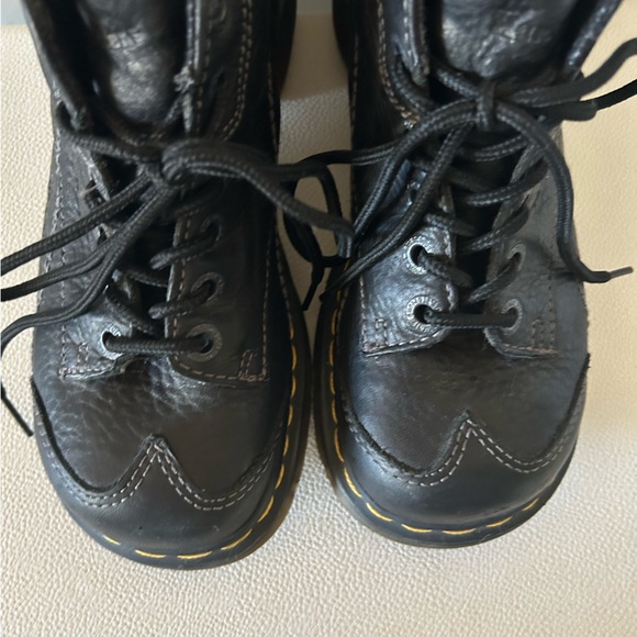 SOLD - Dr Martens Vintage Platform Daisy Oxford Shoes Y2k Leather 12283 - Picture 7 of 12